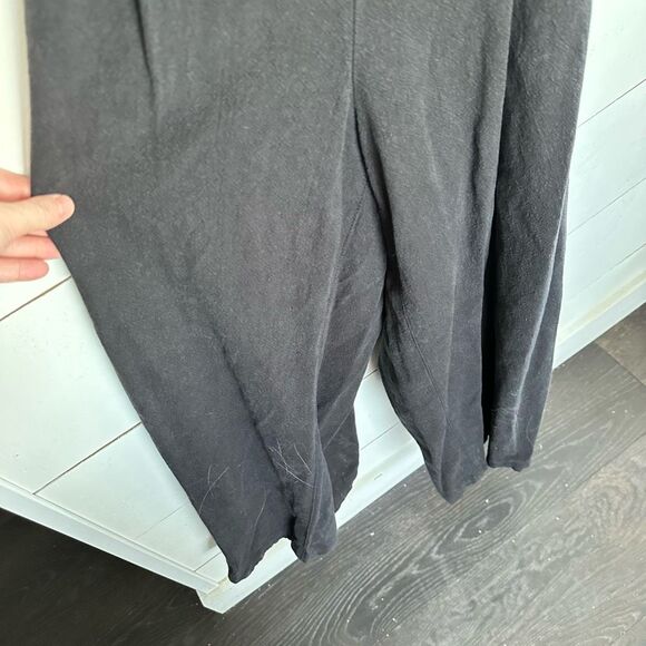 Free People Women’s Medium Black Marbella Linen Jumpsuit - Picture 2 of 8